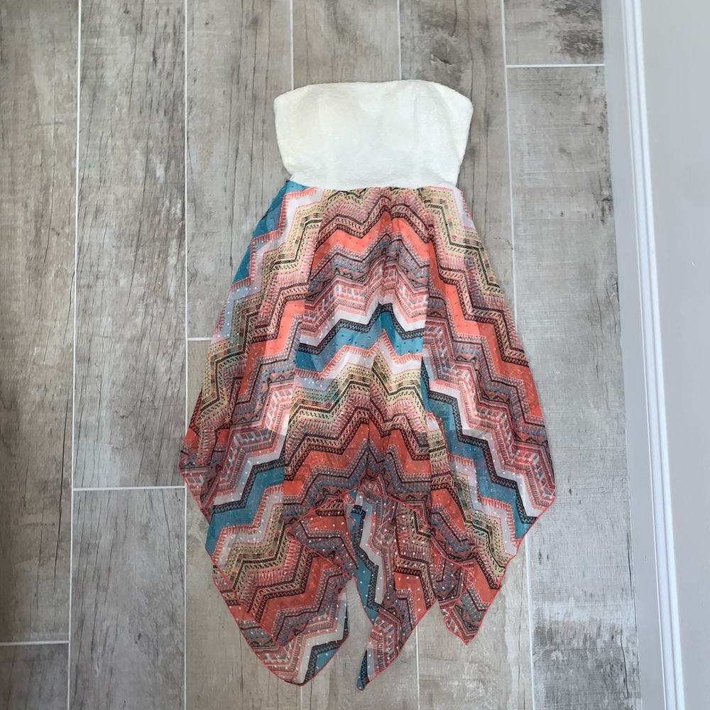 No Boundaries Strapless Dress / Size L